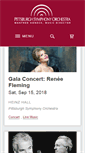 Mobile Screenshot of pittsburghsymphony.org
